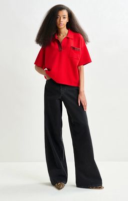 Polo à perle rouge ESSENTIEL ANTWERP