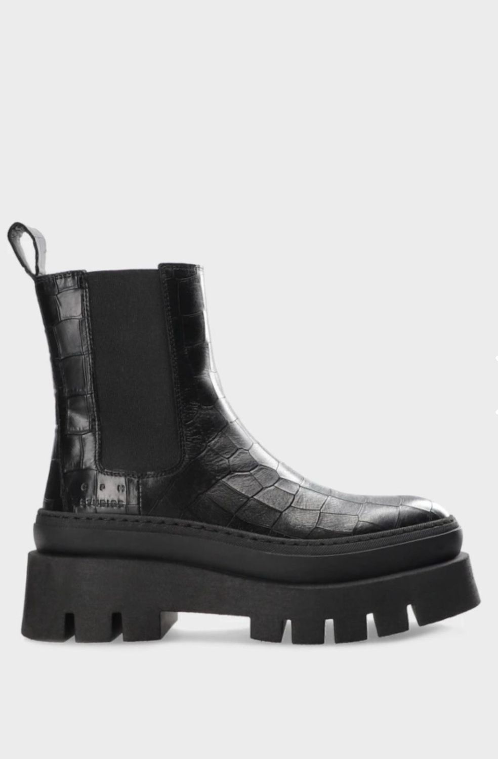 Boots Copenhagen CPH686 croco Leather black