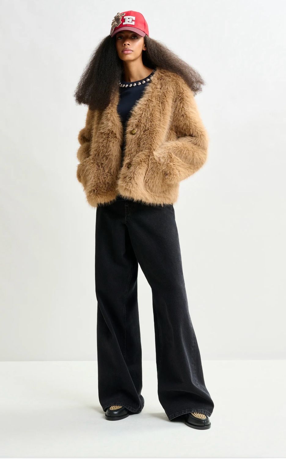 Veste Essentiel fausse fourrure