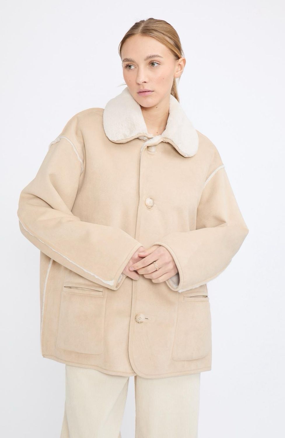 Manteau Jeff Paige beige