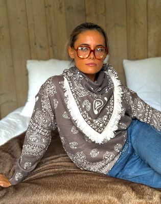 Pull bandana chocolat
