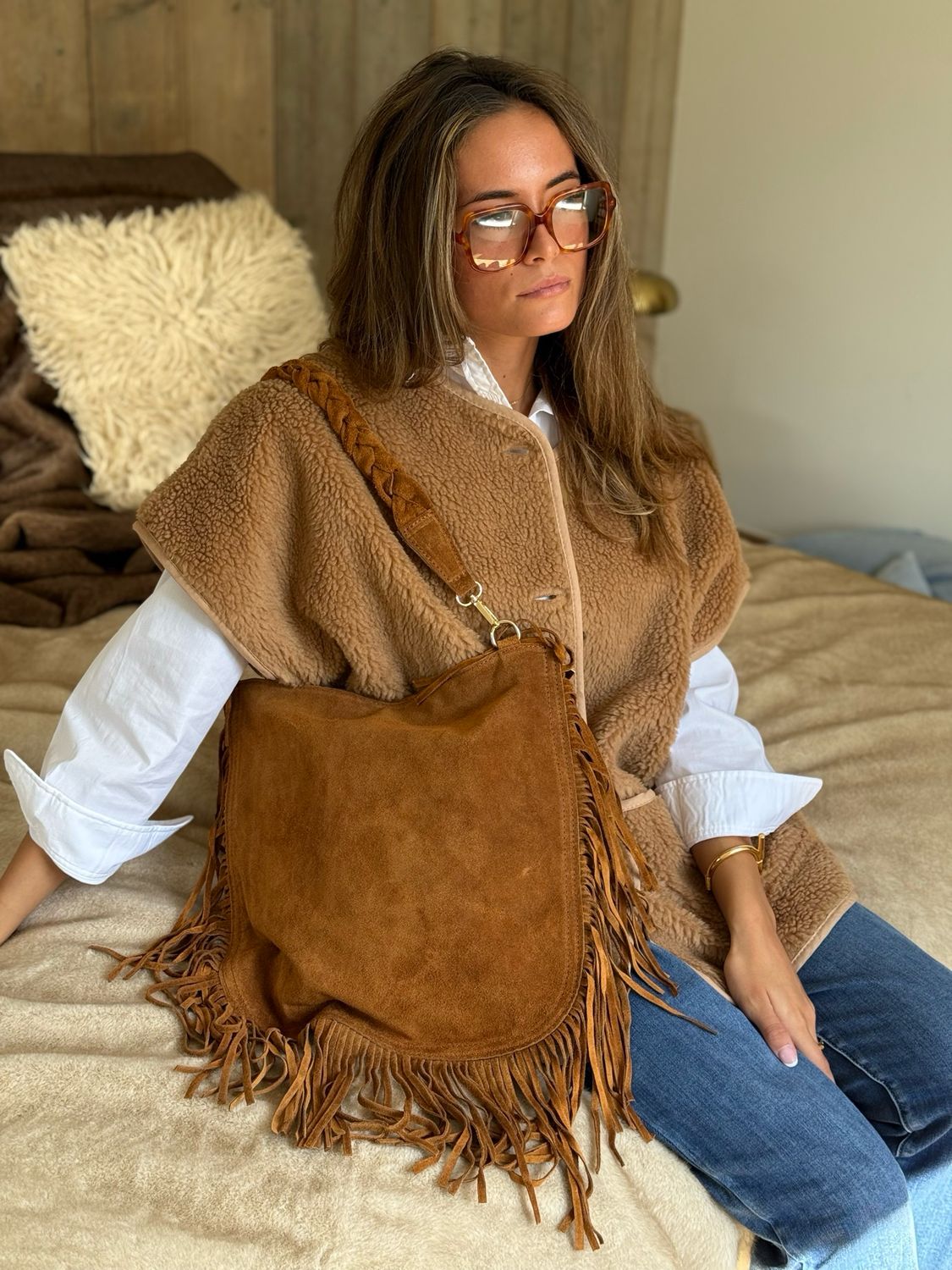 Sac Lisa daim caramel