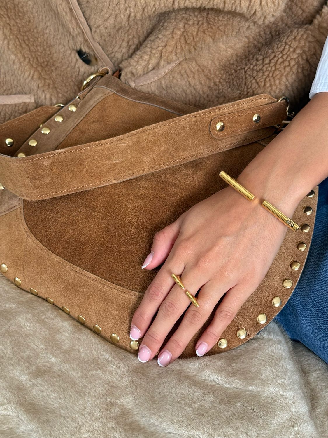 Sac Diana Daim caramel