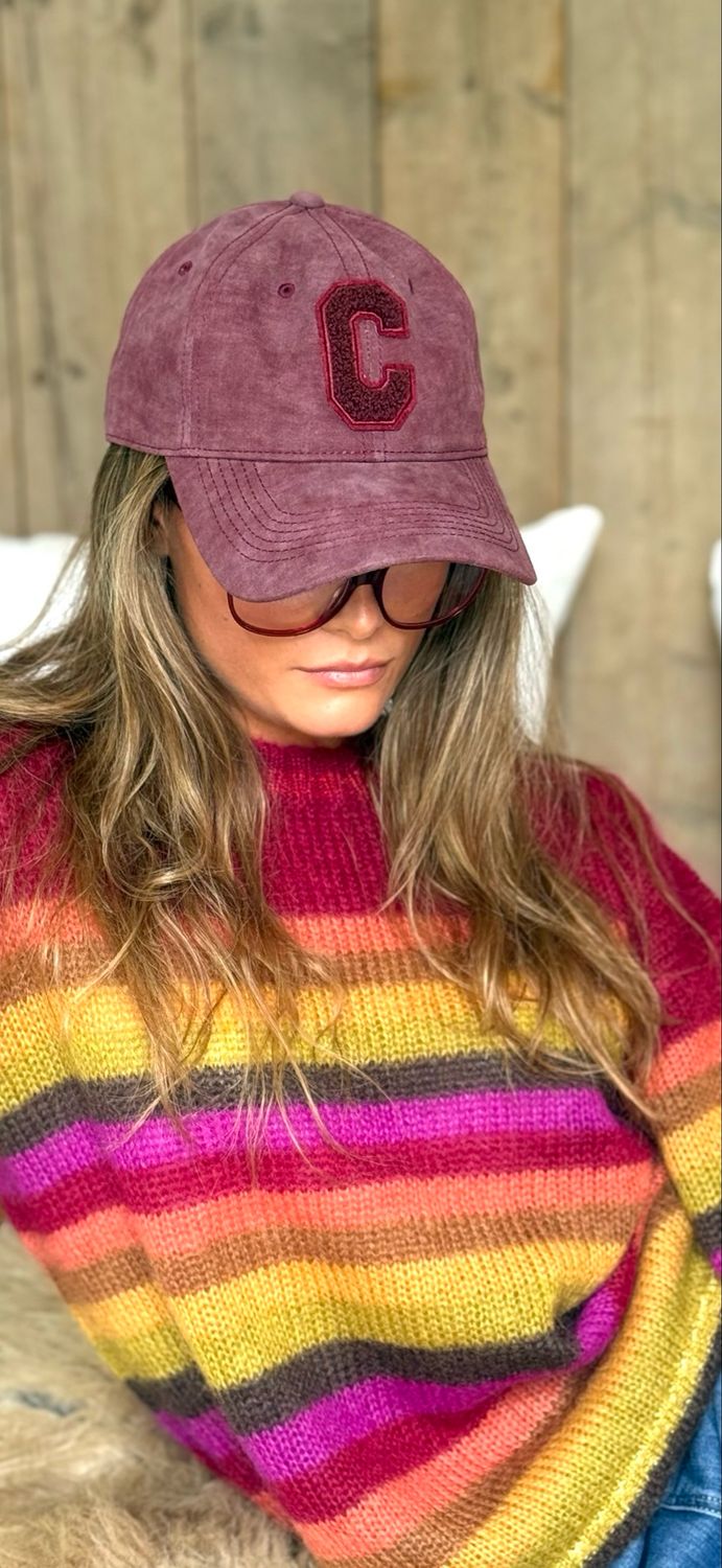 Pull Jeff Massai bordeaux