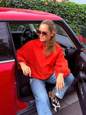 Chemise Essentiel Antwerp ITCHES rouge orangé