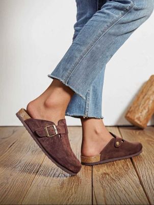 Mules Babou chocolat