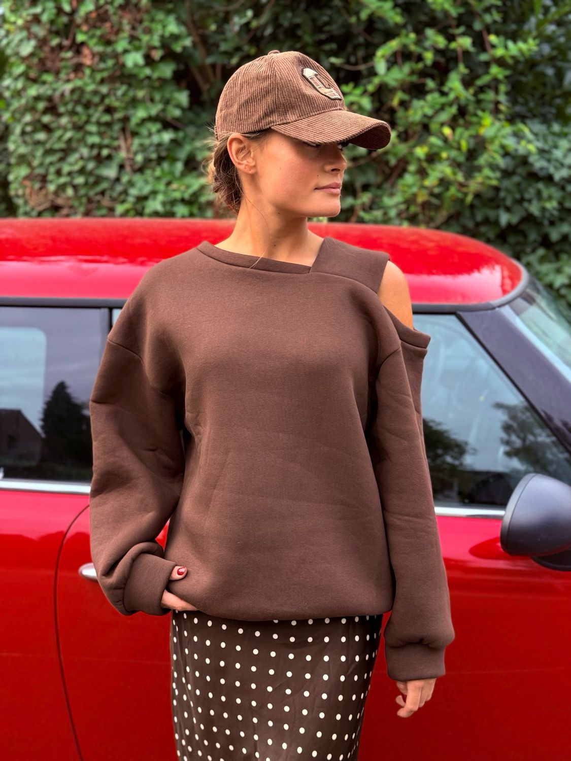 Sweat Lili chocolat