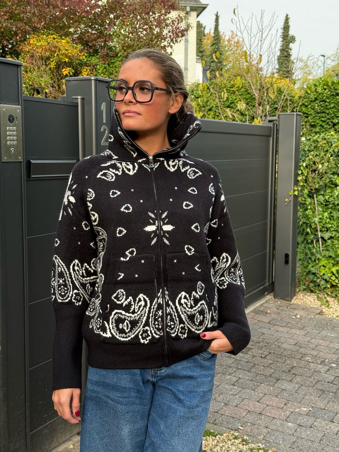 Cardigan liza noir