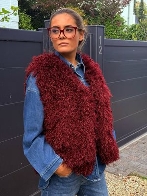 Gilet Kate Bordeaux