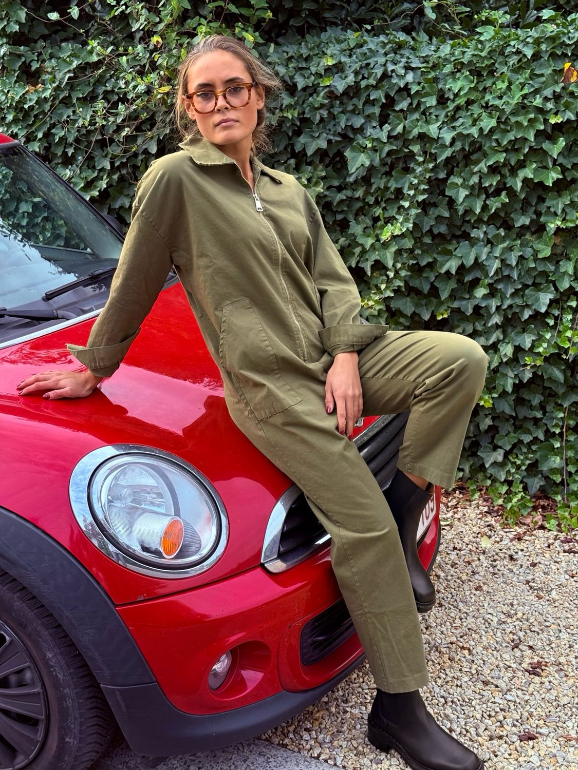 Salopette Gigi kaki