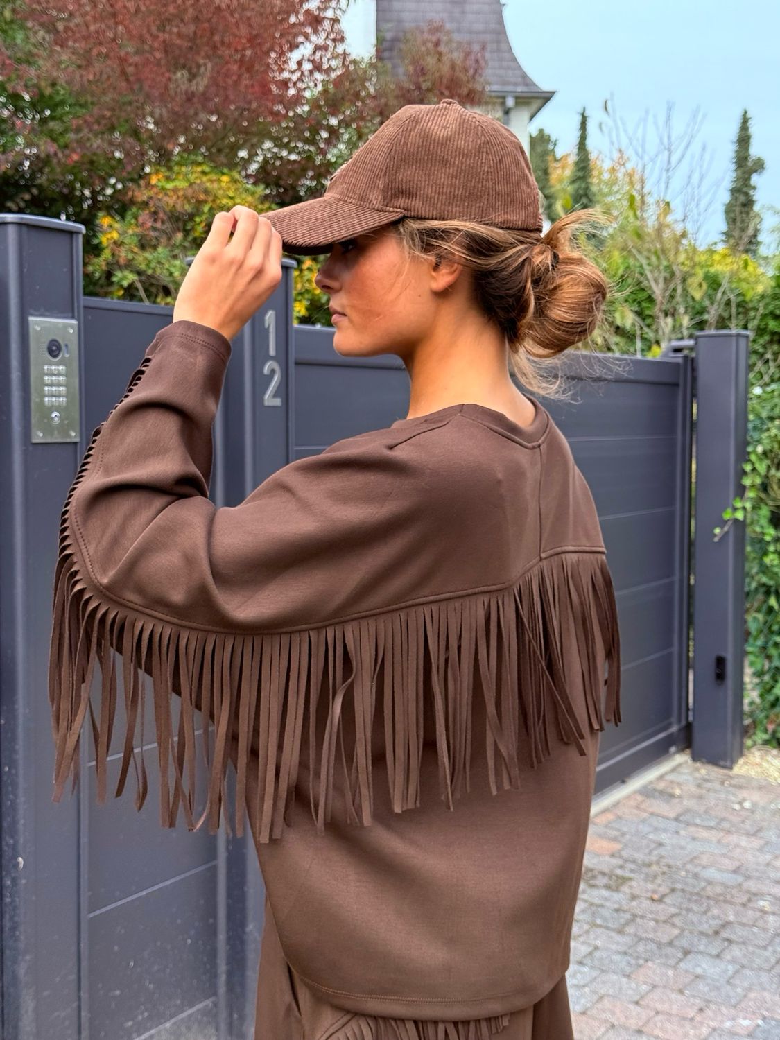 Sweat horizon chocolat