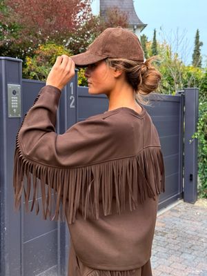 Sweat horizon chocolat
