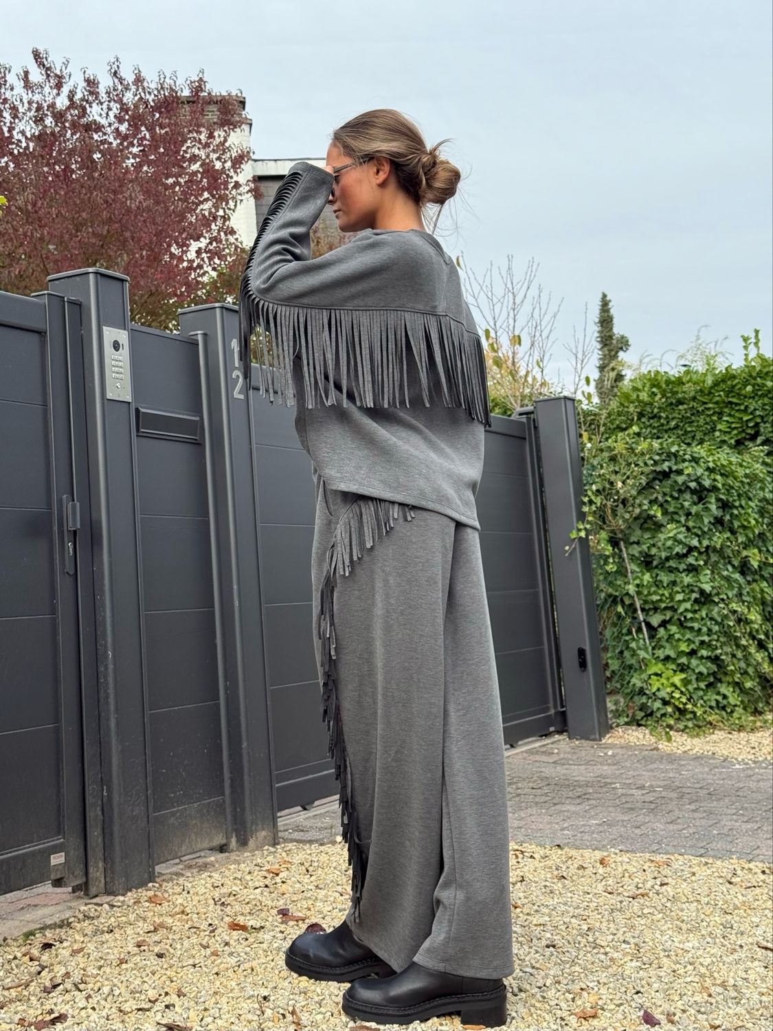 Pantalon horizon gris