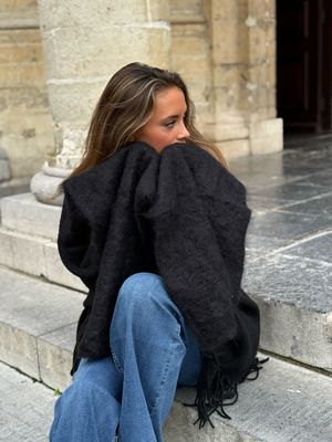 Echarpe Maya noir