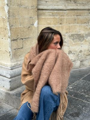 Echarpe Maya Camel
