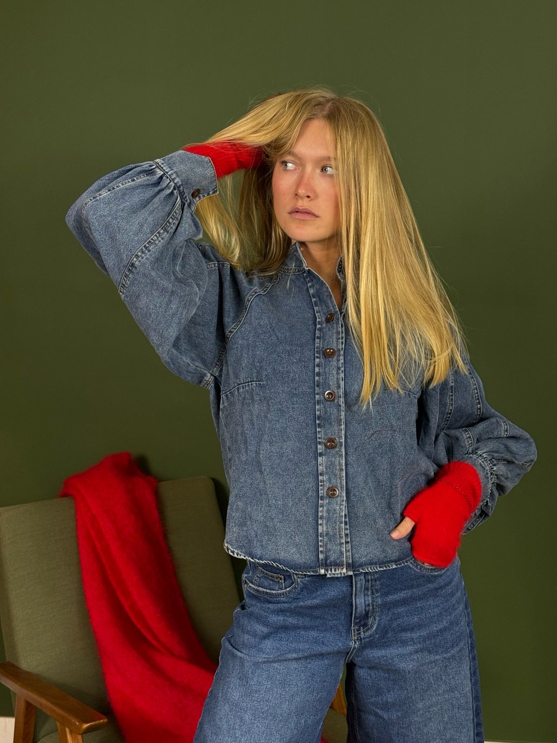 Chemise Studio en jeans