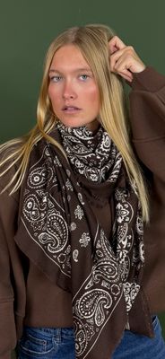 Bandana xl chocolat Bandana xl chocolat