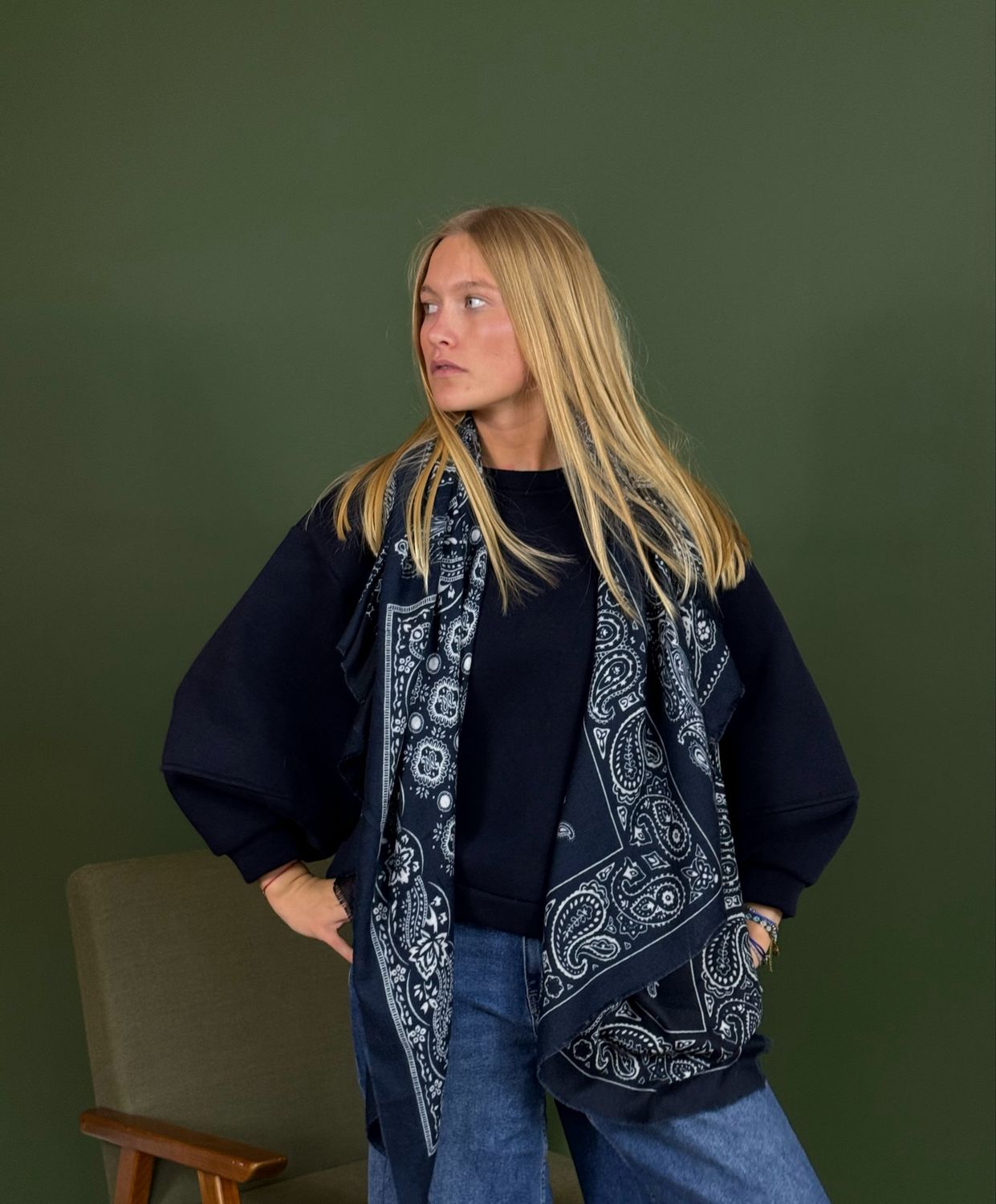 Bandana xl Navy Bandana xl Navy