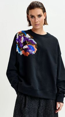 Sweat-shirt Essentiel ivenning embroidered