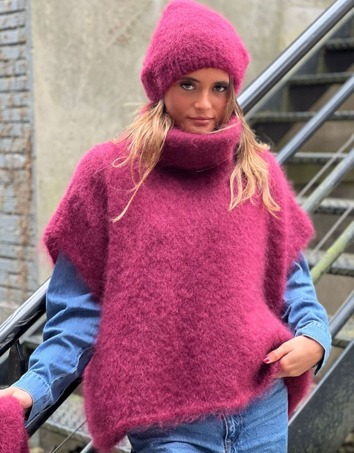 Bonnet Bibi bordeaux Bonnet Bibi bordeaux