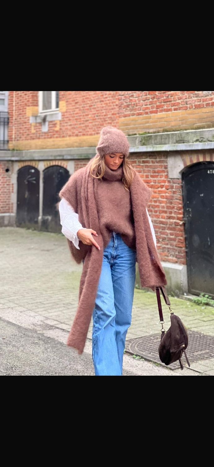 Poncho Bibi chocolat