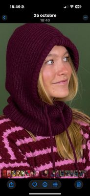 Cagoule bordeaux Cagoule bordeaux