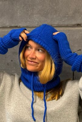 Cagoule bleu électrique Cagoule bleu électrique