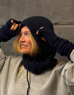 Cagoule bleu marine Cagoule bleu marine