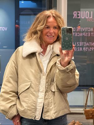 Bomber Lea beige Bomber Lea beige