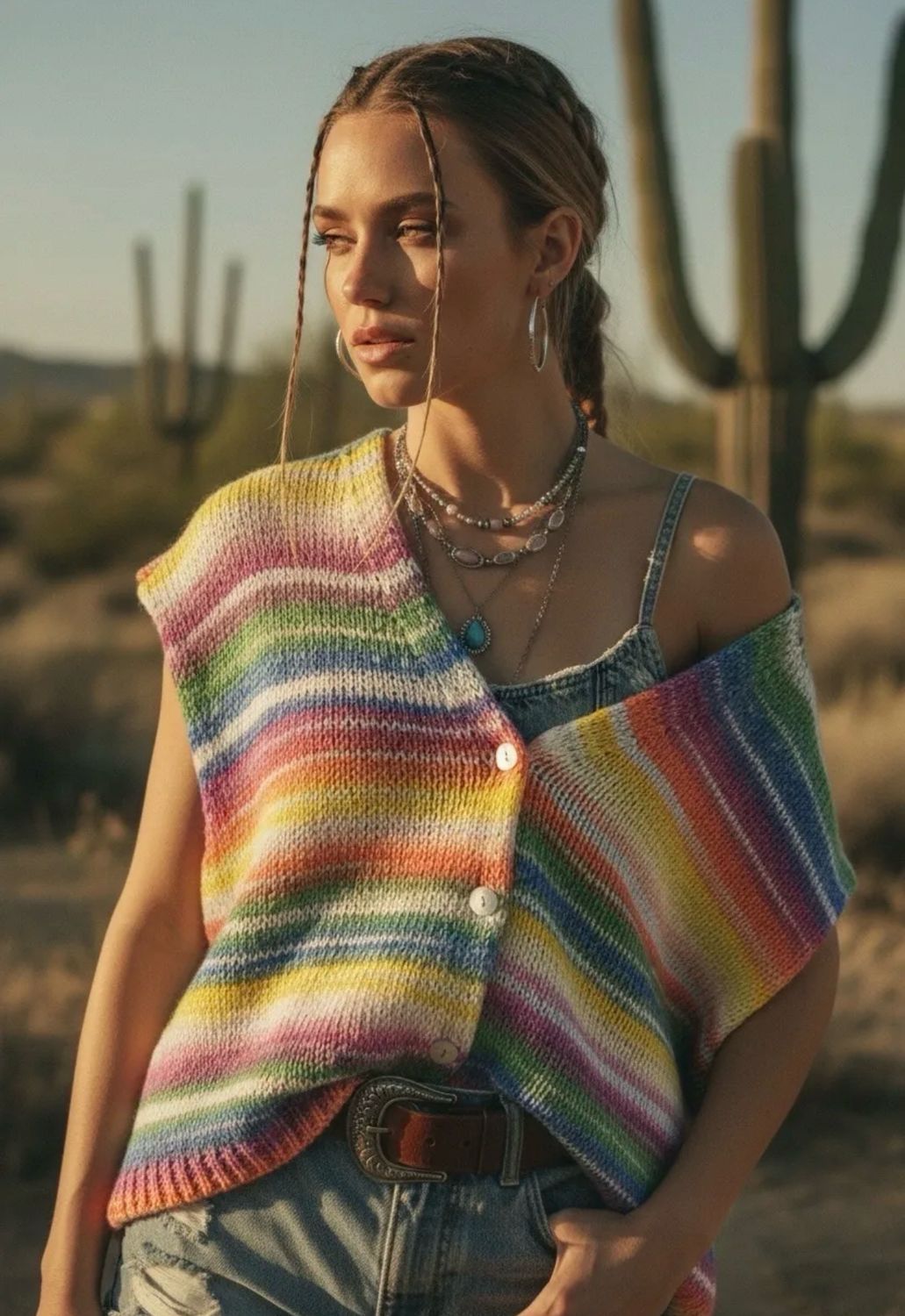 Débardeur arc en ciel