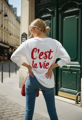Tee-shirt c’est la vie la Cabane