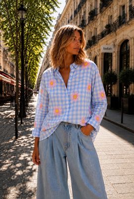 Chemise Flower la Cabane Chemise Flower la Cabane