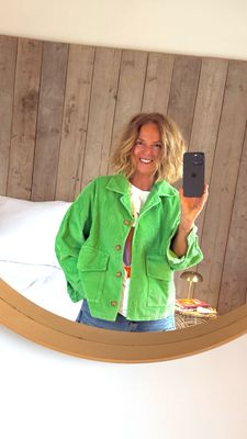 Veste vintage verte