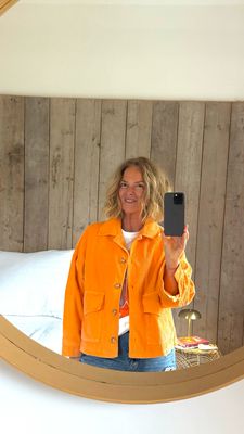 Veste vintage orange