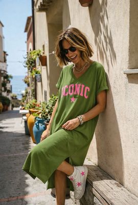 Robe iconic verte la Cabane Robe iconic verte la Cabane