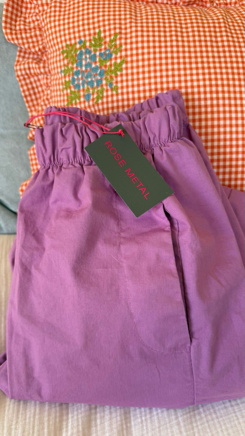 Pantalon magique lilas