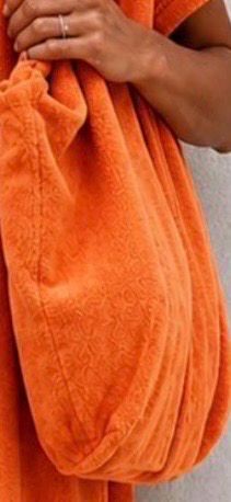 Sac en éponge Lou orange