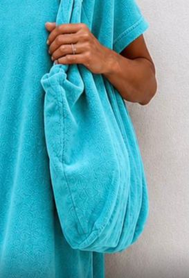 Sac en éponge Lou turquoise