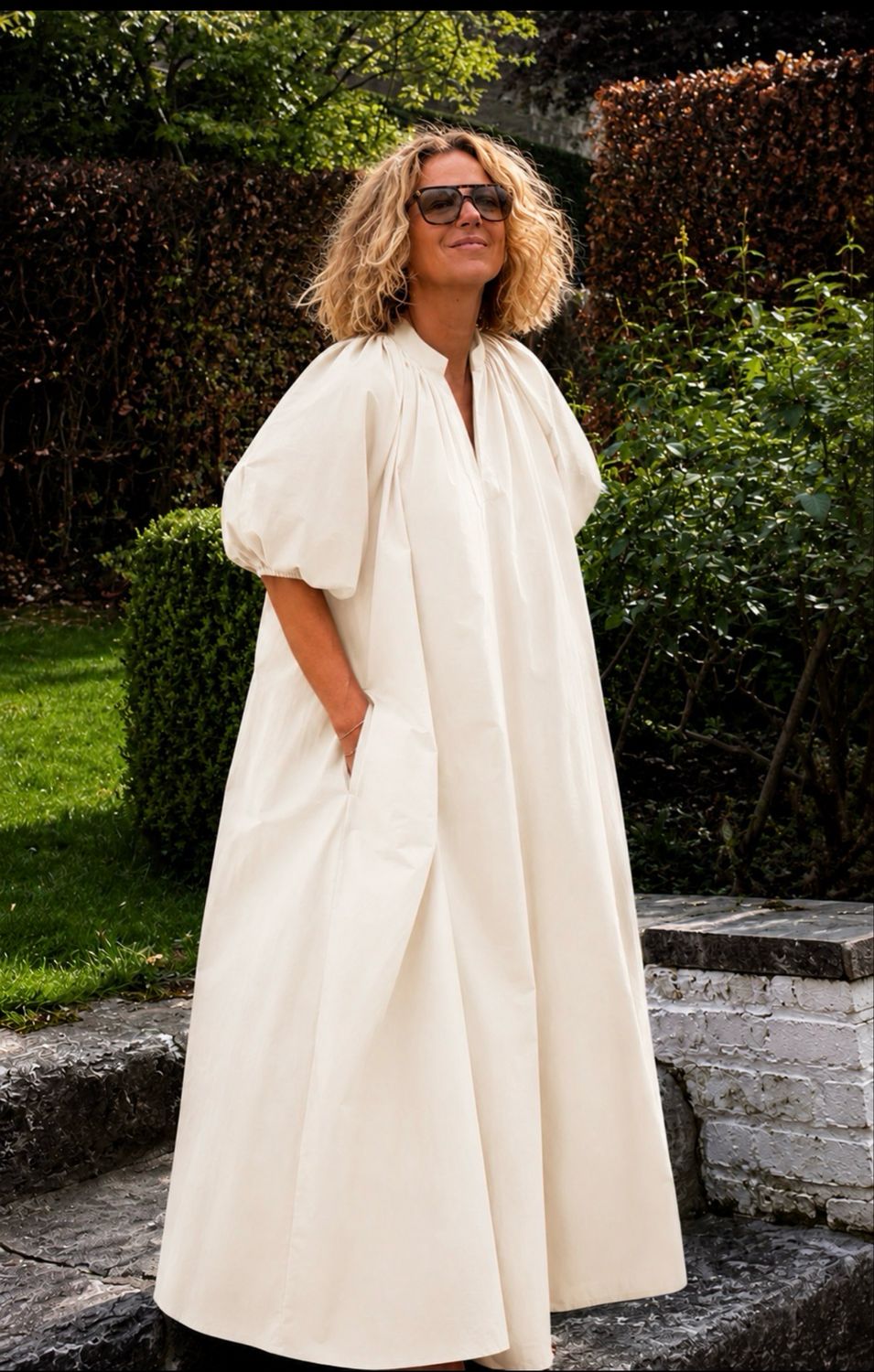 Robe Princesse écru
