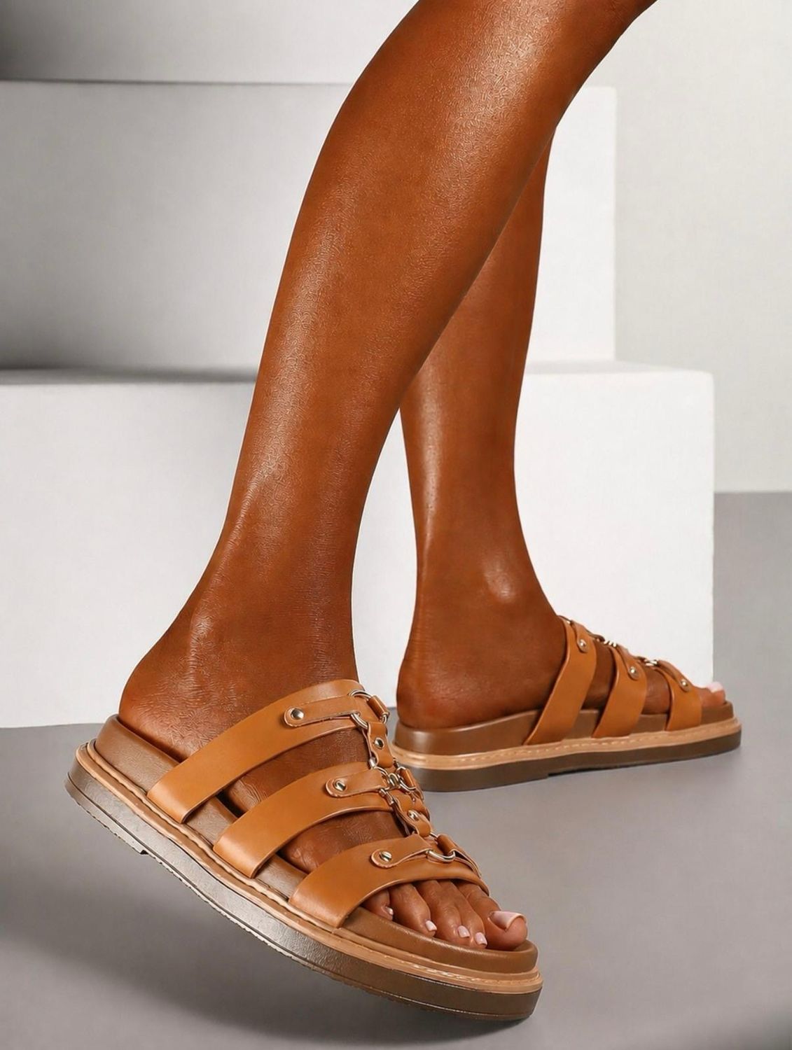 Sandale Ana camel