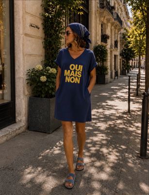 Robe Navy oui mais non la Cabane