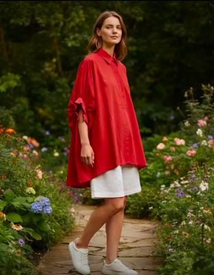 Chemise Célia rouge Chemise Célia rouge