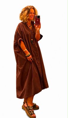 Robe Célia chocolat Robe Célia chocolat