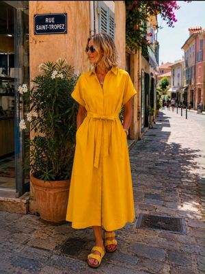 Robe Lili jaune Robe Lili jaune