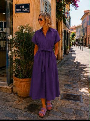 Robe Lili mauve Robe Lili mauve