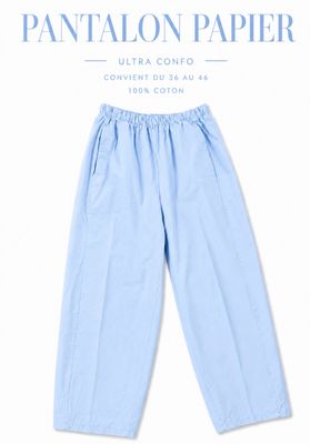 Pantalon papier ciel Pantalon papier ciel