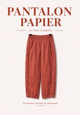 Pantalon papier rouille Pantalon papier rouille
