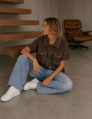 Pull Zoë choco la Cabane Pull Zoë choco la Cabane