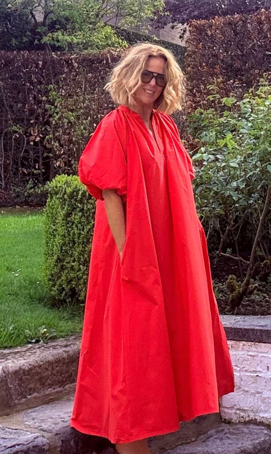 Robe princesse rouge