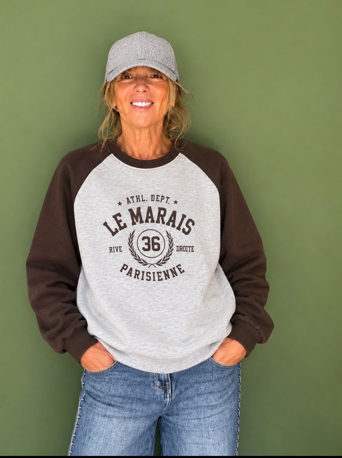 Sweat le Marais chocolat la Cabane